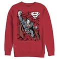 thumbnail image 1 of Men's Superman Daily Planet Newspaper  Sweatshirt Red Medium, 1 of 3