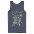 thumbnail image 1 of Men's Superman Electrified  Tank Top Navy Blue 2X Large, 1 of 3