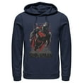 thumbnail image 1 of Men's Superman Flight Looking On  Pull Over Hoodie Navy Blue X Large, 1 of 3