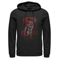 thumbnail image 1 of Men's Superman Grunge Hero Flight  Pull Over Hoodie Black Medium, 1 of 3