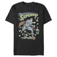 thumbnail image 1 of Men's Superman Hero Smash Barriers  Graphic Tee Black Small, 1 of 4