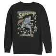 thumbnail image 1 of Men's Superman Hero Smash Barriers  Sweatshirt Black X Large, 1 of 3
