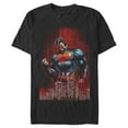 thumbnail image 1 of Men's Superman Hero Streaks  Graphic Tee Black Small, 1 of 4