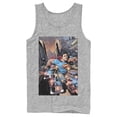 thumbnail image 1 of Men's Superman Hidden Hero Glimmer Tank Top Athletic Heather Large, 1 of 4