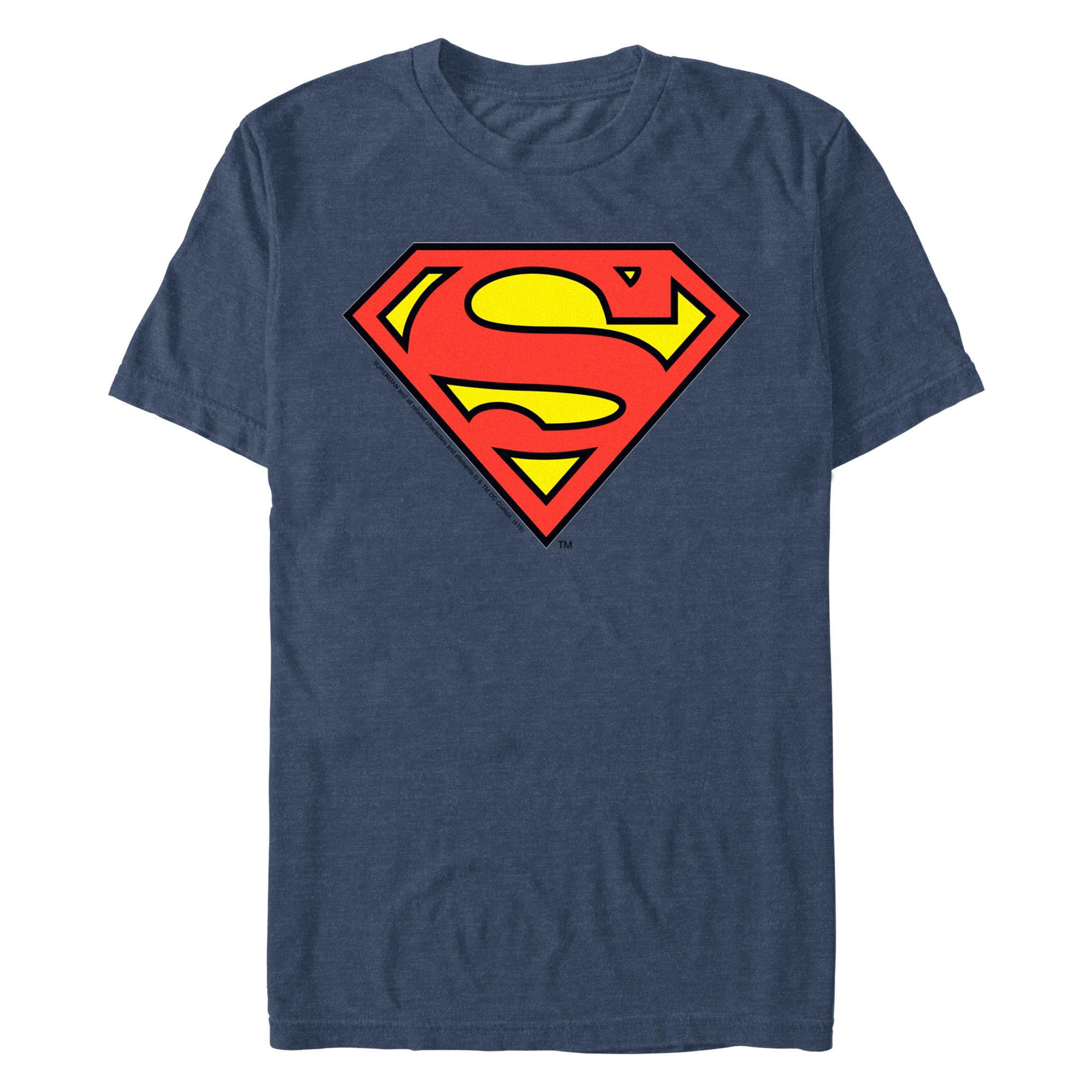 Men's Superman Logo Classic Graphic T-Shirt - Walmart.com