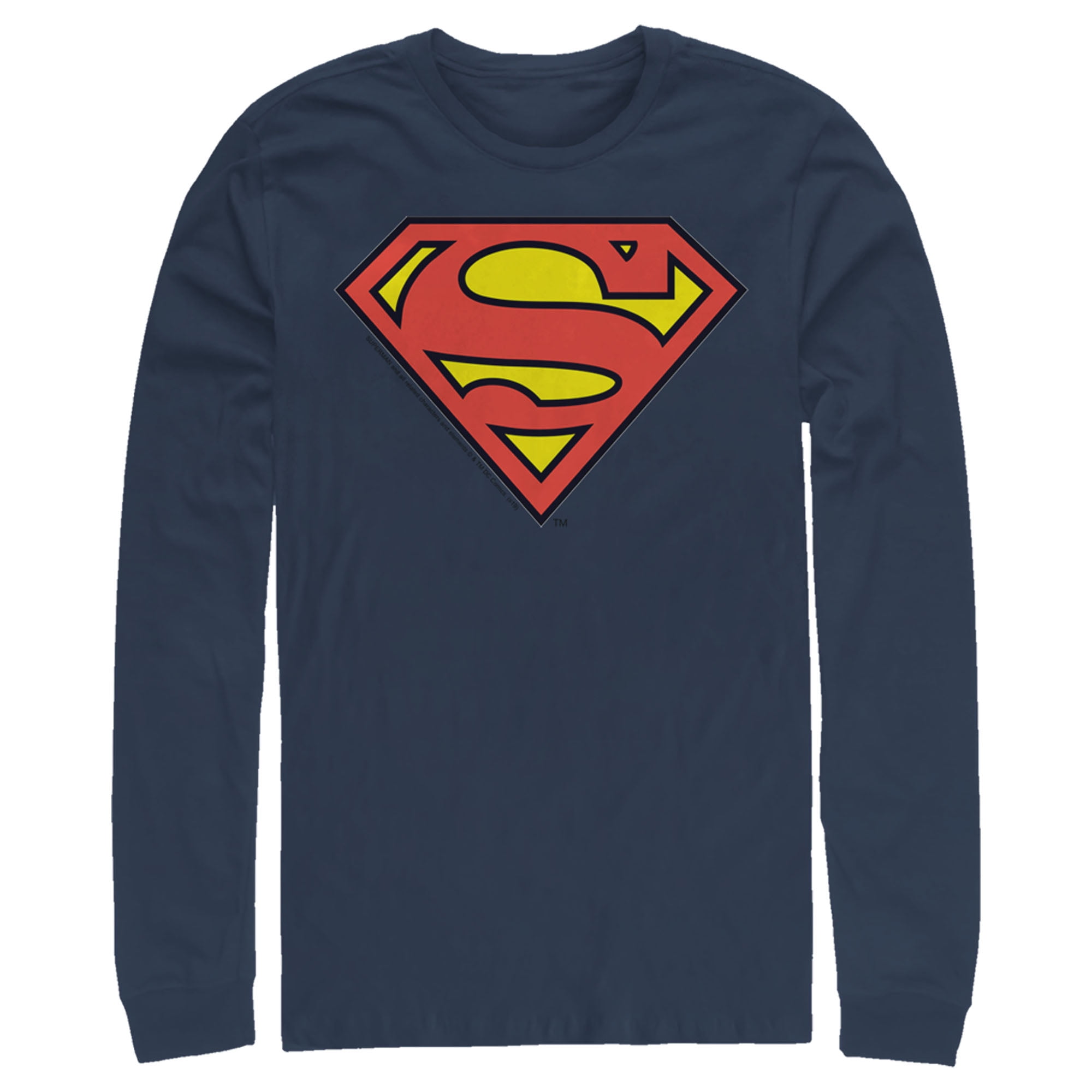 Superman t shirt full sleeve on sale