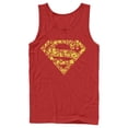 thumbnail image 1 of Men's Superman Logo Icon Collage  Tank Top Red Medium, 1 of 3