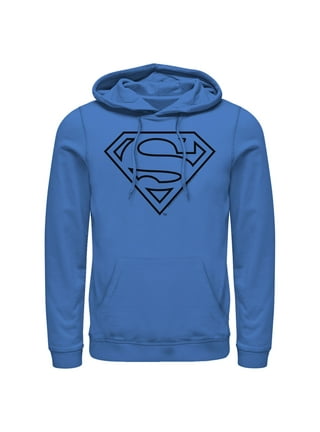 Superman pullover hoodie hotsell