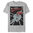 thumbnail image 1 of Men's Superman No.32 Comic Cover  Graphic Tee Athletic Heather 2X Large, 1 of 4