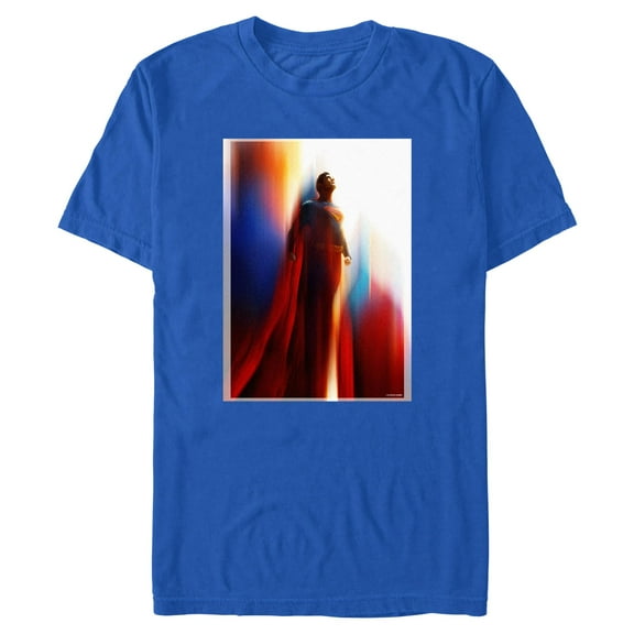 Men's Superman Official Movie Poster Graphic T-Shirt