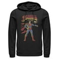 thumbnail image 1 of Men's Superman Patriotic Adventures  Pull Over Hoodie Black 2X Large, 1 of 3