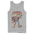 thumbnail image 1 of Men's Superman Patriotic Adventures  Tank Top Athletic Heather Large, 1 of 4