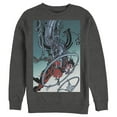 thumbnail image 1 of Men's Superman Robotic Fall  Sweatshirt Charcoal Heather Medium, 1 of 3