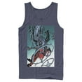thumbnail image 1 of Men's Superman Robotic Fall  Tank Top Navy Blue 2X Large, 1 of 3