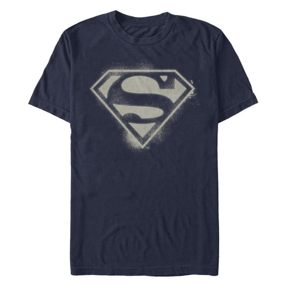 Men's Superman Spray Logo  Graphic T-Shirt