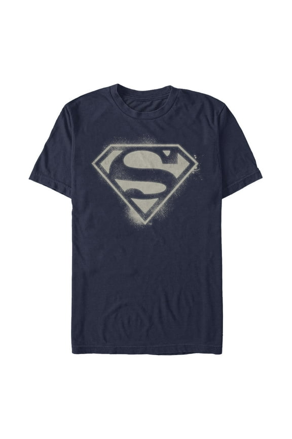 Men's Superman Spray Logo Graphic T-Shirt