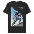 thumbnail image 1 of Men's Superman Strongest Hero Pose Graphic Tee Black Large, 1 of 4