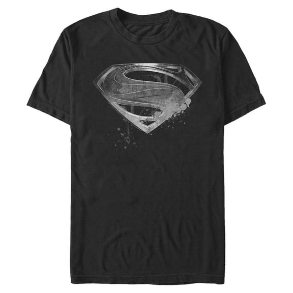 Men's Superman Superman Silver Logo Graphic T-Shirt