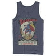 thumbnail image 1 of Men's Superman Vintage Daring Exploits Cover  Tank Top Navy Blue X Large, 1 of 3
