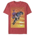 thumbnail image 1 of Men's Superman Wonder Woman Kiss  Graphic Tee Red Heather Large, 1 of 4