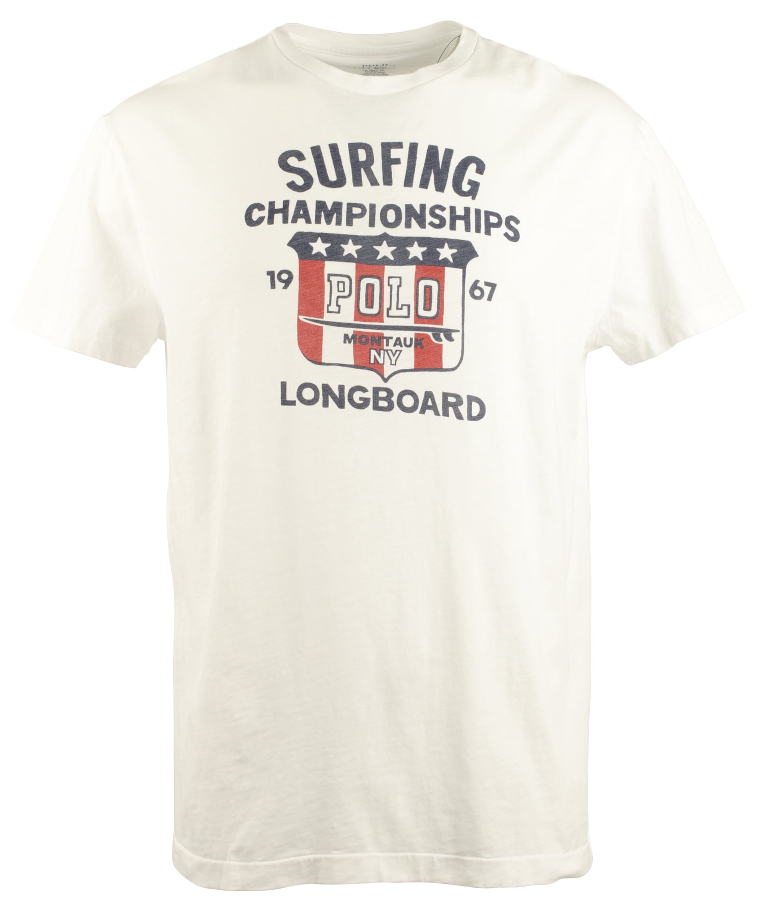 Men's Surfing Graphic T-Shirt-W-Mediium