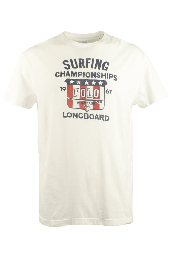 Men's Surfing Graphic T-Shirt-W-Mediium