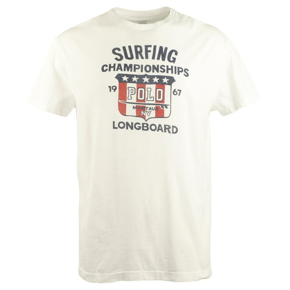 Men's Surfing Graphic T-Shirt-W-Small