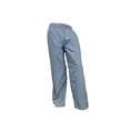 thumbnail image 1 of Men's Surgical Scrubs Pants, Light Blue/Navy Blue Surgeon Nurse Hospital Bottoms, 1 of 1