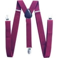 thumbnail image 1 of Men's Suspender Braces - Heavy Duty Clip on Suspenders - Fully Adjustable and Elasticated - Fashion Accessory for Parties, Weddings, Casual, Formal Events, 1 of 1