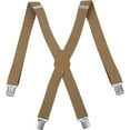 thumbnail image 1 of Men's Suspenders 1.4" Wide Adjustable Elastic X Back Style Suspenders With Strong Metal Clips, 1 of 1