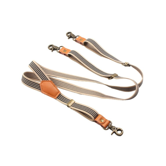 Men's Suspenders Heavy Duty Y Back with Swivel Hooks Elastic for Work