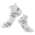 thumbnail image 1 of Men's Sweat Absorbing Low Top Sports Socks Compression Ankle Support Breathable Cotton for Running Gym Training, 1 of 2