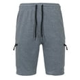 thumbnail image 1 of Men’s Sweat Jogger Shorts Casual Summer Lounge Gym French Terry Shorts, 1 of 4