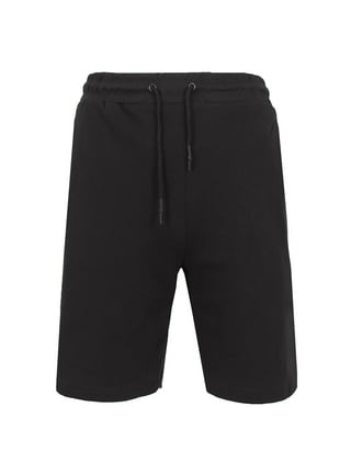 Black sweatpants shorts hotsell