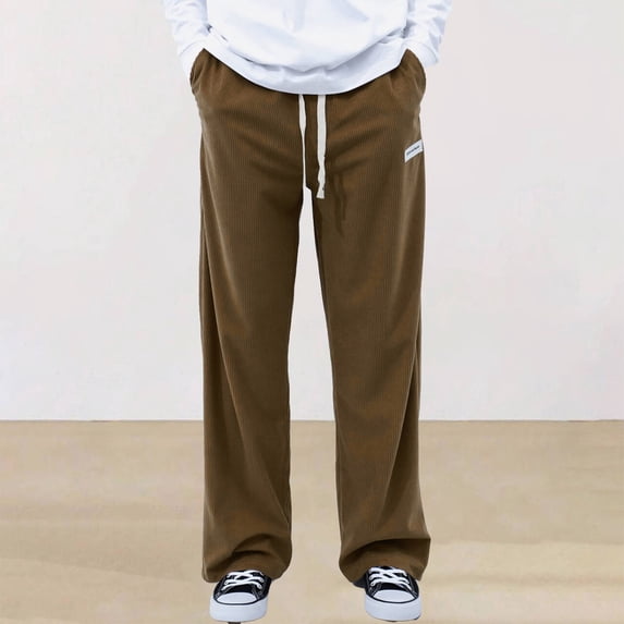 Men’s Sweat Pants Elastic Straight Leg Sweatpants Joggers Pants Running Pants Essentials Pants