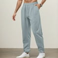 thumbnail image 1 of Mens Sweatpants Elastic Waist Straight Leg Sweatpants Joggers Men's Running Pants Essentials Sweatpants, 1 of 7