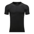 thumbnail image 1 of Men's Sweat Proof Shirts Crew Neck Slim Fit T-Shirts Modal Short Sleeve Sweatshirts S-3XL, 1 of 6