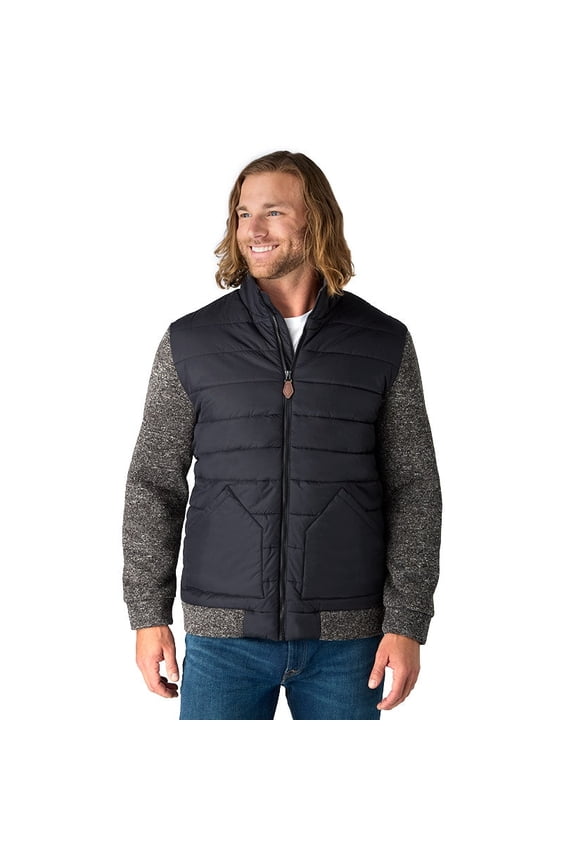 Men's Sweater Fleece Puffer Jacket
