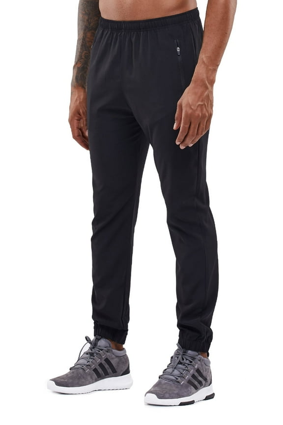 Men's Sweatpants Athletic Jogging Pants Sport Joggers Trousers for Workout,Gym,Running,Training with Zipper Pockets