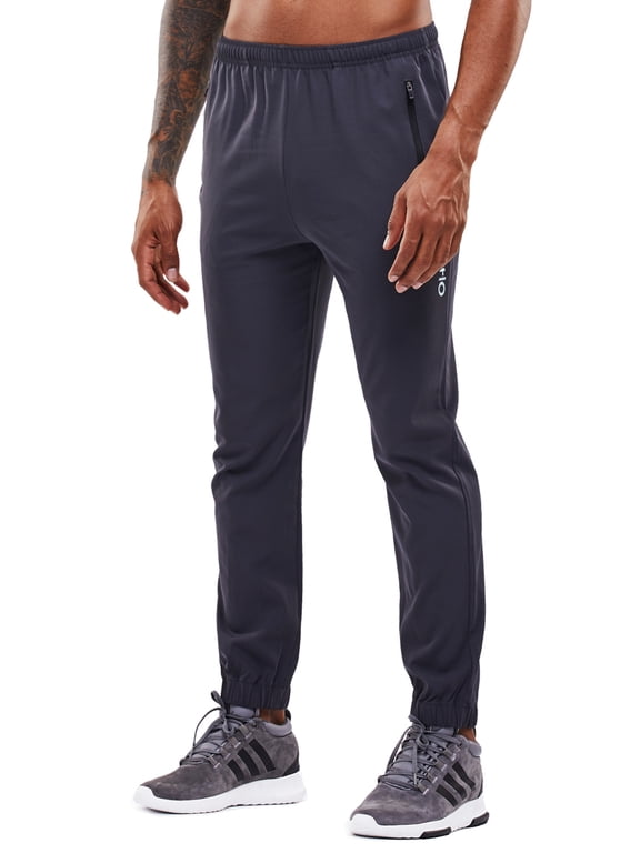 Men's Sweatpants Athletic Jogging Pants Sport Joggers Trousers for Workout,Gym,Running,Training with Zipper Pockets