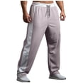 thumbnail image 1 of Men’s Sweatpants Elastic Waist Straight Leg Lightweight Joggers Men's Running Pants Essential Sweatpants, 1 of 8