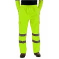 thumbnail image 1 of Men's Sweatpants High Visibility Reflective Work Pants Lightweight Watwerproof Breathable Cargo Trousers, 1 of 4