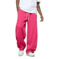 thumbnail image 1 of Mens Loose Fit Baggy Jogger Sweatpants, Drawstring Elastic Waist, S-3XL, 1 of 3