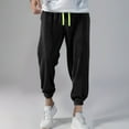 thumbnail image 1 of Men's Sweatpants with Pockets Under $10 Elastic Waist Jogger Pants for Casual Sports Free Shipping Gray Loose Fit, 1 of 3