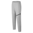 thumbnail image 1 of Men's Sweatpants With Zipper Pockets Tapered Joggers For Men Athletic Pants For Workout B-Gray, 1 of 8