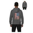 thumbnail image 1 of Men's Sweatshirt Full-Zip Pullover - American Flag 4th of July, 1 of 5