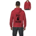 thumbnail image 1 of Men's Sweatshirt Full-Zip Pullover - Coffee Pot Head, 1 of 5