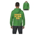 thumbnail image 1 of Men's Sweatshirt Full-Zip Pullover - Emoji Entourage, 1 of 5