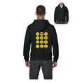 thumbnail image 1 of Men's Sweatshirt Full-Zip Pullover - Emoji Group, 1 of 5
