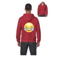 thumbnail image 1 of Men's Sweatshirt Full-Zip Pullover - Emoji Laughing Tears, 1 of 5